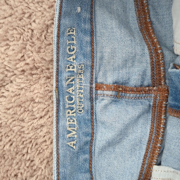 Size 4 American Eagle Denim Mini Skirt - Picture 6 of 8